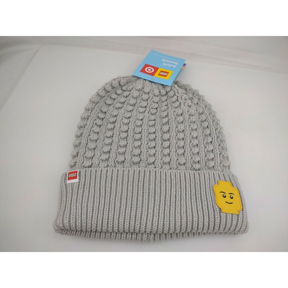 Original LEGO Colorful Gray Adult Knit Beanie / Hat Target x Collection